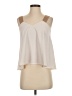 Genuine People Ivory Sleeveless Blouse Size S - photo 1