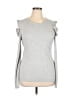 White House Black Market Gray Pullover Sweater Size XL - photo 1