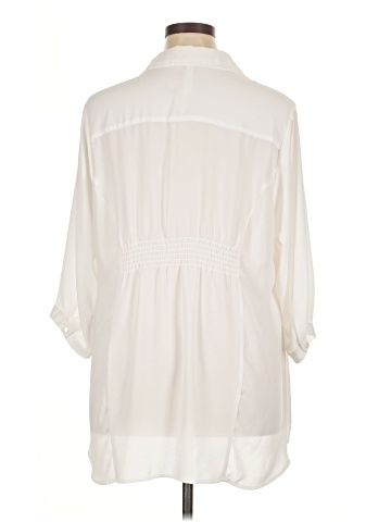 NY Collection 3/4 Sleeve Blouse (view 2)