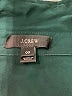 J.Crew 100% Silk Green Long Sleeve Silk Top Size 00 - photo 7