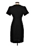 Andrew Marc Solid Black Casual Dress Size 4 - photo 2
