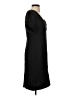 Andrew Marc Solid Black Casual Dress Size 4 - photo 4