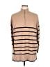Ava & Viv Stripes Tan Pullover Sweater Size 1X - photo 1
