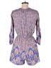 Soprano Paisley Purple Romper Size M - photo 2
