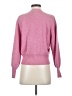 Sandro 100% Wool Pink Wool Cardigan Size Sm (1) - photo 2