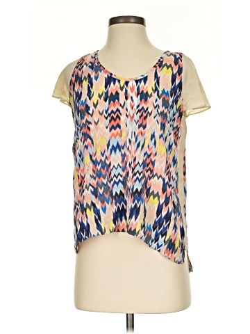 Waverly Grey Short Sleeve Blouse (view 1)