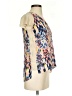 Waverly Grey Ivory Short Sleeve Blouse Size XS - photo 4