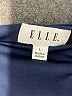 Elle Solid Blue Cocktail Dress Size L - photo 4