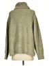 LUCCA Green Ivory Turtleneck Sweater Size S - photo 2
