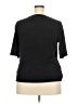 Worthington Black Short Sleeve Top Size XXL - photo 2