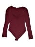 MANGOPOP Collection Burgundy Bodysuit Size M - photo 1