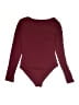 MANGOPOP Collection Burgundy Bodysuit Size M - photo 2