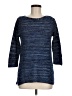 Kim Rogers 100% Acrylic Tweed Blue Pullover Sweater Size M - photo 1