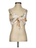 American Eagle Outfitters 100% Polyester Ivory Sleeveless Blouse Size XS - photo 1