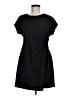 Lucky & Coco Solid Black Casual Dress Size M - photo 1
