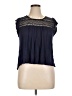 Sweet Wanderer 100% Rayon Blue Sleeveless Blouse Size XL - photo 1