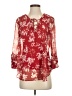 Bailey 44 100% Polyester Red 3/4 Sleeve Blouse Size S - photo 1