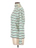 J.Crew Stripes Green Turtleneck Sweater Size L - photo 5