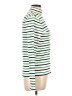 J.Crew Stripes Green Turtleneck Sweater Size L - photo 4