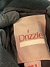 Drizzle 100% Polyester Black Coat Size 10 - photo 6