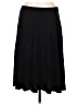 Ann Taylor 100% Rayon Solid Black Formal Skirt Size 8 - photo 1