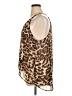 Deb Animal Print Brown Sleeveless Blouse Size XL (estimated) - photo 5