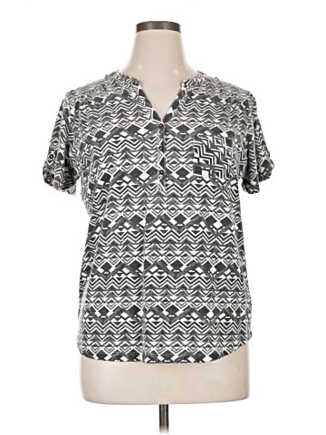 North Crest Short Sleeve Blouse (view 1)