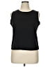 Notations Black Sleeveless T-Shirt Size XL - photo 1
