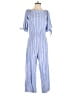 Kelly Renee Stripes Blue Jumpsuit Size L - photo 1