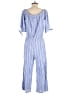 Kelly Renee Stripes Blue Jumpsuit Size L - photo 2