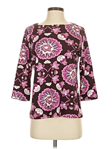 Croft & Barrow 3/4 Sleeve Blouse (view 1)