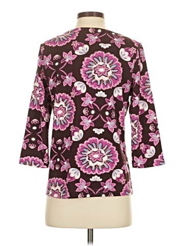 Croft & Barrow 3/4 Sleeve Blouse (view 2)