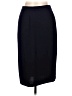 St. John Solid Black Formal Skirt Size 10 - photo 2