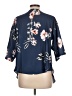 Unbranded Blue 3/4 Sleeve Blouse Size L - photo 2