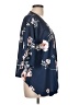 Unbranded Blue 3/4 Sleeve Blouse Size L - photo 4