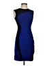 Cynthia Steffe Color Block Blue Cocktail Dress Size 0 - photo 1