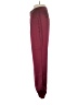Page 100% Polyester Color Block Burgundy Casual Pants Size 00 - photo 5