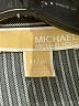 MICHAEL Michael Kors 100% Polyester Stripes Black Gray Long Sleeve Blouse Size XL - photo 6