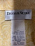 Danny & Nicole 100% Polyester Yellow 3/4 Sleeve Blouse Size 14W - photo 7