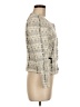 Zara Basic Tweed Ivory Jacket Size M - photo 4