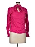 MNG 100% Viscose Pink Long Sleeve Blouse Size M - photo 1