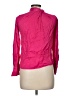 MNG 100% Viscose Pink Long Sleeve Blouse Size M - photo 2