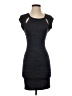 Express Solid Gray Cocktail Dress Size XS - photo 1