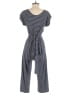 Gap Stripes Gray Jumpsuit Size XS - photo 2