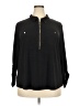 Grace Black Long Sleeve Blouse Size 2X - photo 1