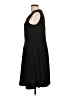 Sandiva Solid Black Cocktail Dress Size L - photo 5