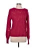 Abercrombie & Fitch Hearts Pink Pullover Sweater Size L - photo 1