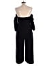 Club Monaco 100% Polyester Black Jumpsuit Size 12 - photo 2