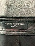 Naked Wardrobe Metallic Silver Track Pants Size XS - photo 7