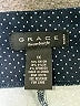 Grace Chevron-herringbone Blue Casual Pants Size 1X - photo 4